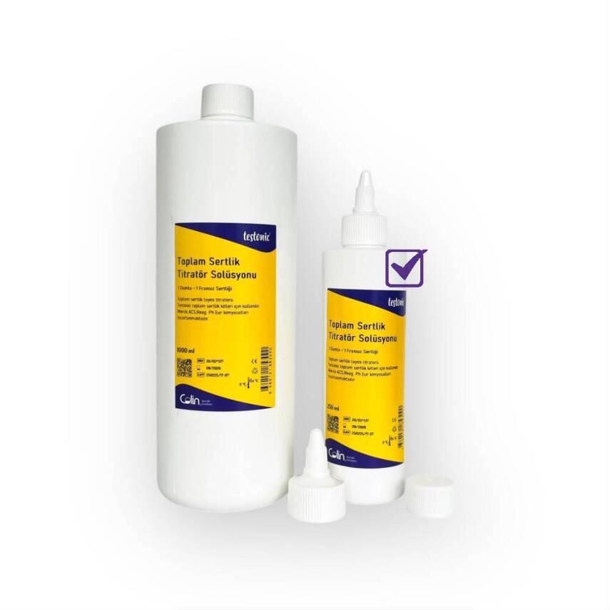 Toplam Sertlik Test Kiti Titratör Solüsyonu (1f) - 250 ml - 1