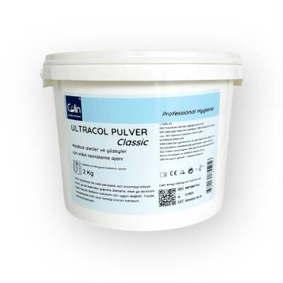 ULTRACOL PULVER Classic - Medikal aletler ve yüzeyler için etkin temizleme ajanı - 2