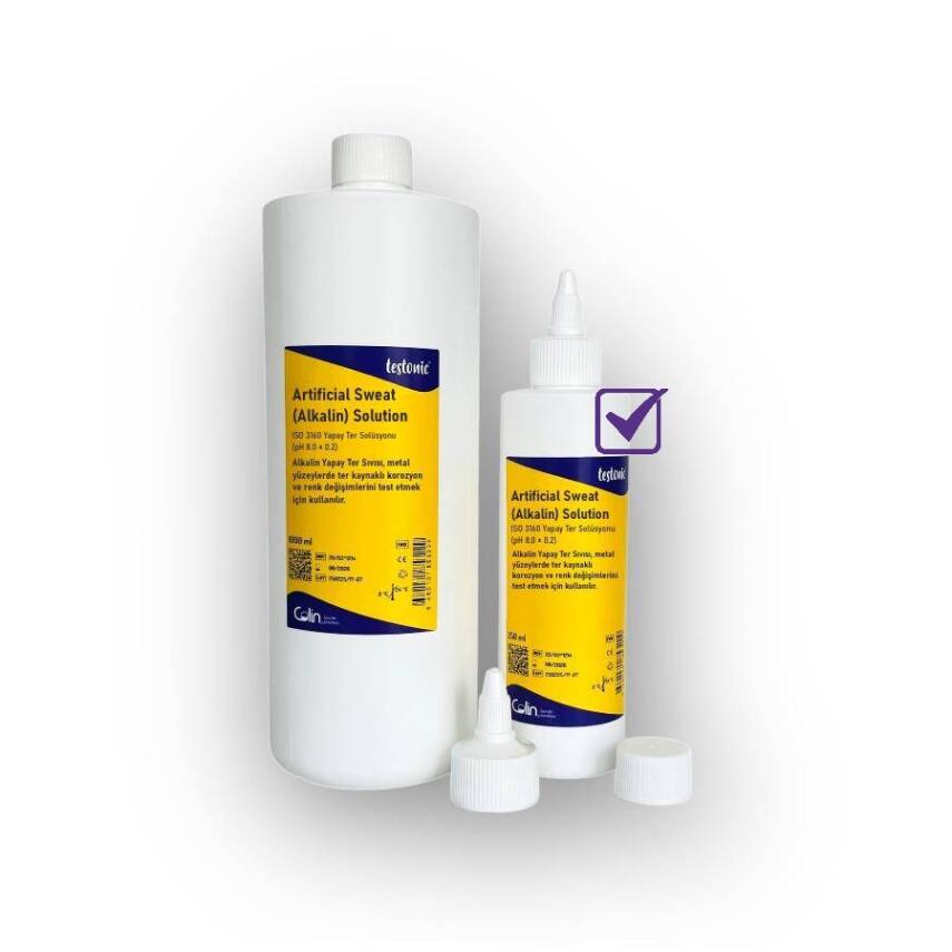 Yapay Ter (Artificial Sweat) Solüsyonu - Alkali Versiyonu - 250 ml - 1