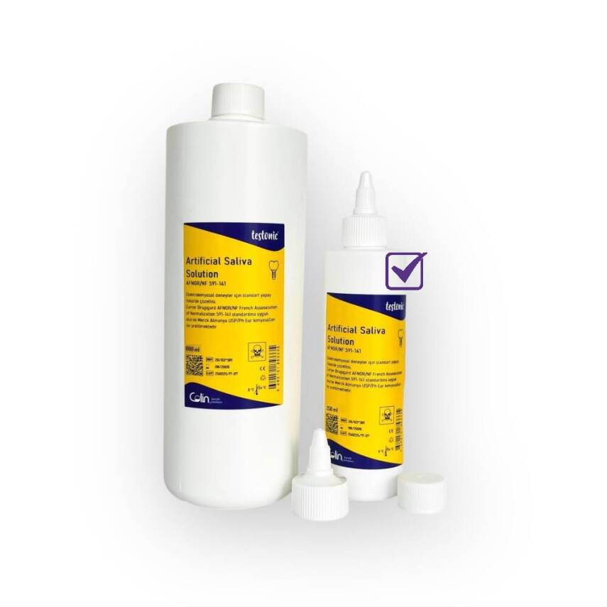 Yapay Tükürük Solüsyonu (Artificial Saliva) Elektrokimyasal Deneyler için - 250 Gram - 1